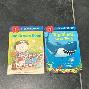 Set of 2 step 1 ready to read books